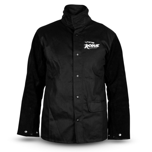 (O) XXL ROGUE WELDERS JACKET WITH COWHIDE LEATHER SLEEVES