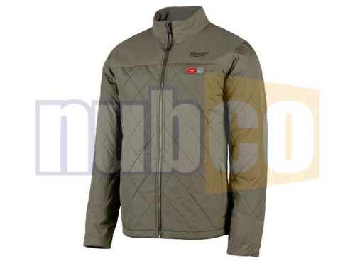 (O) 12V MEDIUM AXIS OLIVE GREEN HEATED JACKET