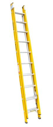 3.1-5.3MTR 130KG IND FIBREGLASS EXTENSION LADDER - POLE MOUN