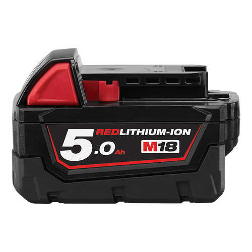 18V 5.0AH  RED LITHIUM BATTERY