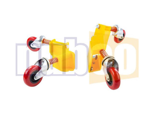 WHEEL KIT TO SUIT 4-7 STEP ALUMINIUM PLATFORM LADDER