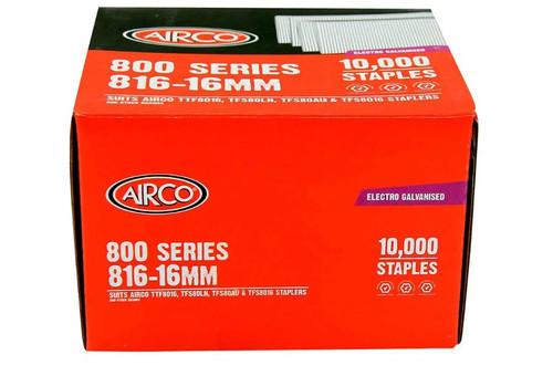 10000PK 16MM 800 SERIES GALV STAPLES