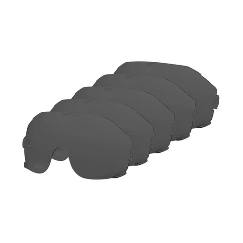 5PK TINTED BOLT REPLACEMENT VISOR UNIVERSAL LENS