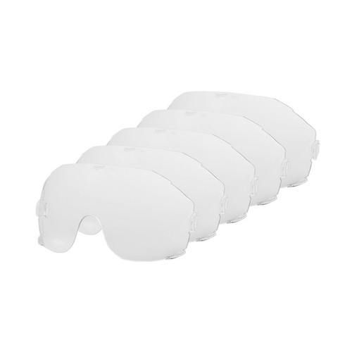 5PK CLEAR BOLT REPLACEMENT VISOR UNIVERSAL LENS