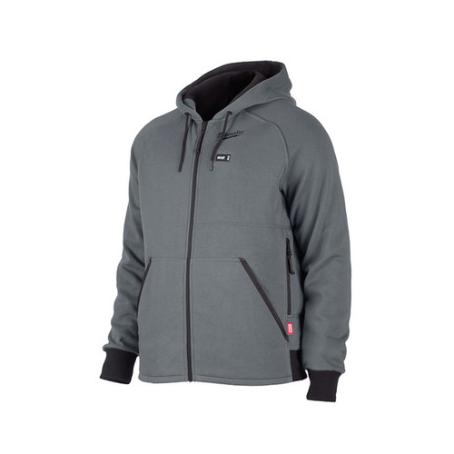 12V SML GREY HEATED HOODIE - TOOL ONLY