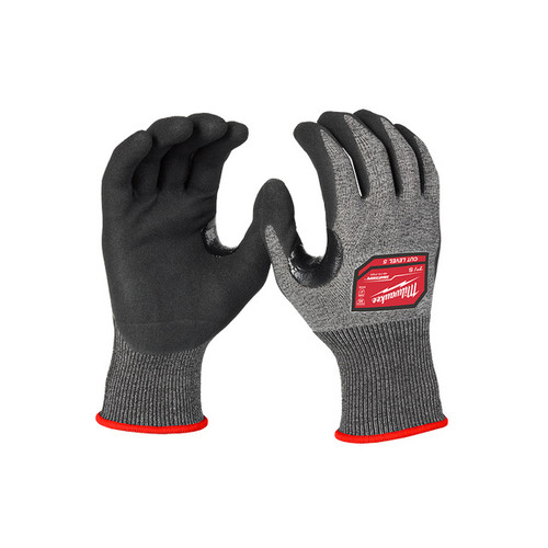 SIZE XL CUT LEVEL 5E HIGH DEXTERITY NITRILE DIPPED GLOVES