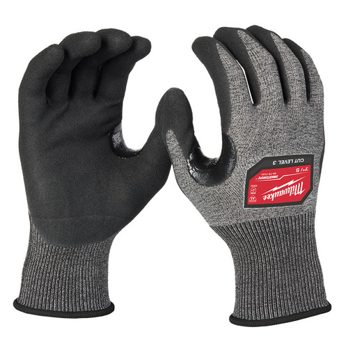 SIZE XXL CUT LEVEL 3C HIGH DEXTERITY NITRILE DIPPED GLOVES