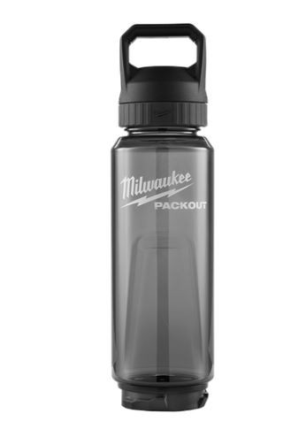 PACKOUT 1005ML 34OZ BLACK PLASTIC BOTTLE