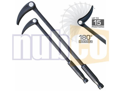 2PCE INDEXING JAW PRY BAR SET (406MM & 559MM)