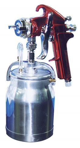 HIGH PRESSURE SPRAY GUN 1LTR POT 1.8MM NOZZLE