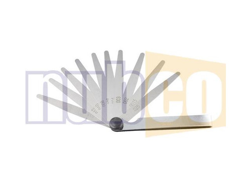 10 BLADE IMPERIAL FEELER GAUGE