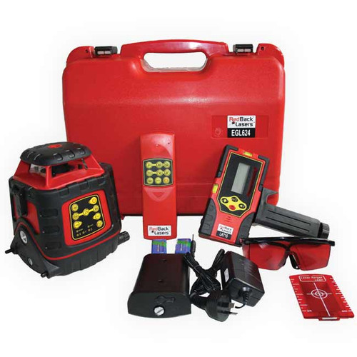 ELECT. AUTO LEVELLING ROTATING LASER LEVEL - DUAL GRADE