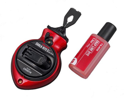 30MTR (100FT) CHALK-RITE LINE REEL W/40G CHALK