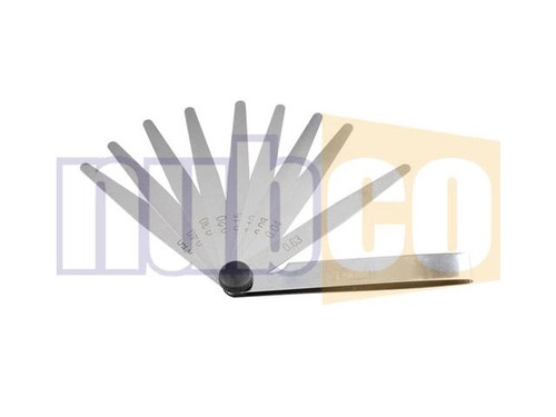 10 BLADE METRIC FEELER GAUGE