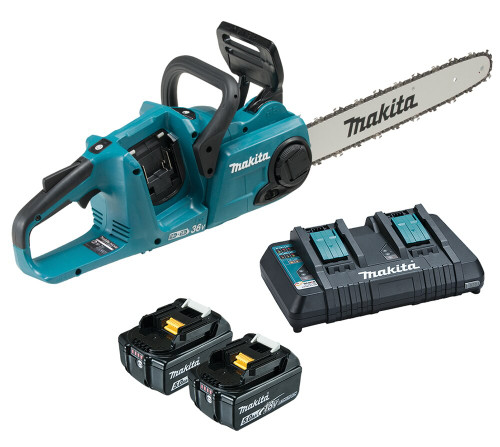 36V ( 18V X2) 400MM (16\") B/LESS CHAINSAW 2X5AH BAT,CHRG