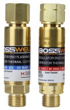 FLASHBACK ARRESTOR - OXYGEN / TORCH END