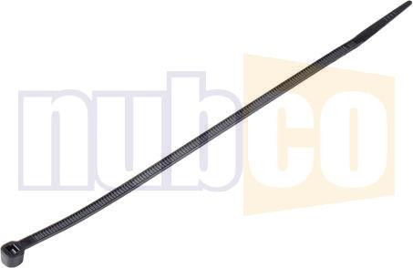 300X5MM 100PK BLACK CABLE TIES