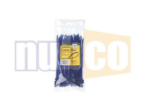 200X5MM 100PK BLUE CABLE TIES
