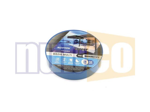 24MM X 50MTR BLUE EXPERT WASHI MULTI PRO MASKING TAPE