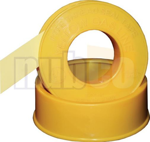 12MMX10MTR GAS SEAL TAPE - YELLOW
