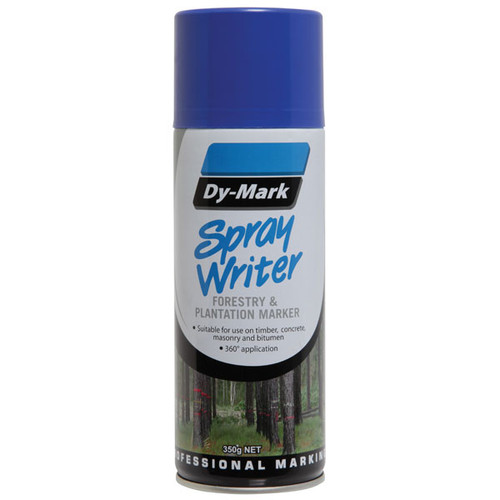 350G SPRAY WRITER FORESTRY MARKING PAINT - BLUE