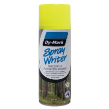 350G SPRAY WRITER FORESTRY MARKING PAINT - FLURO YELLOW