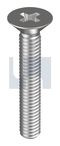 5/32X1/4 BSW CSK PHILLIPS METAL THREAD S/S 304
