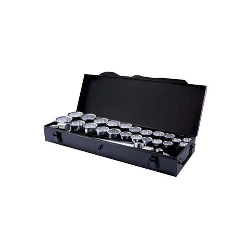 27PCE 3/4\" DRIVE METRIC/AF SOCKET SET