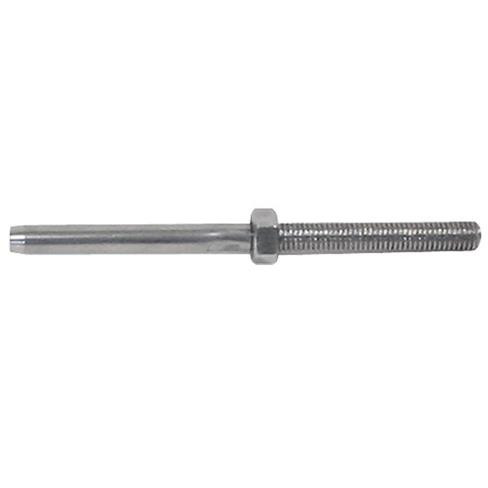 3.2MM 6MM (1/8) S/S THREADED TERMINAL SWAGE STUD RH