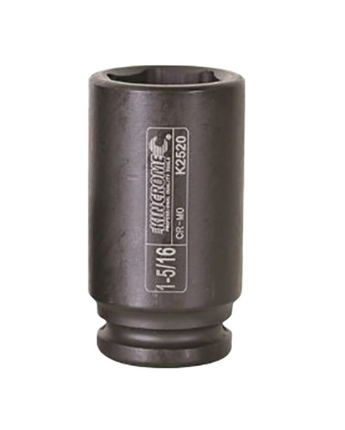 IMPACT SOCKET DEEP 1/2\" DVE 18MM