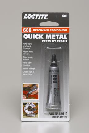 660 QUICK METAL REPAIR HIGH STRENGTH 6ML