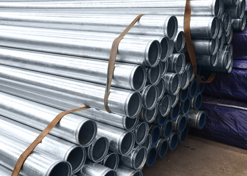 100MM GALV LIGHT WALL ROLL GROOVED PIPE 6MTR
