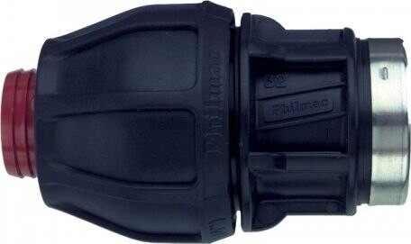 POLY RURAL END CONNECTOR 1X25MM FI
