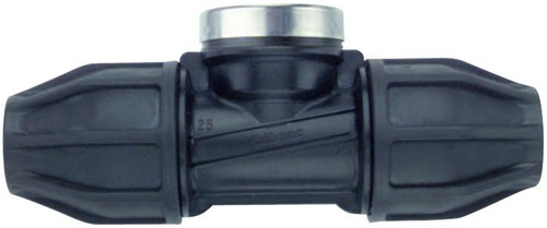 POLY PRESSURE PIPE TEE 40X40MM FI