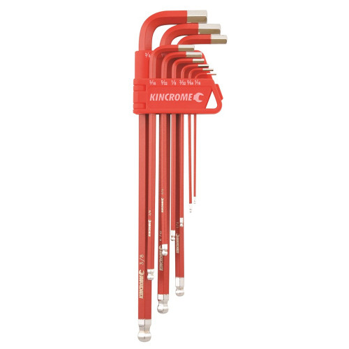 9PCE IMPERIAL BALL POINT HEX KEY SET