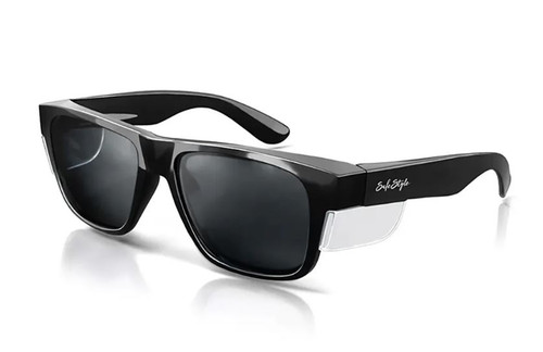 FUSIONS SAFETY GLASSES BLACK FRAME / POLARISED LENS