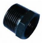 32X25MM BLACK STEEL HEX BUSHES