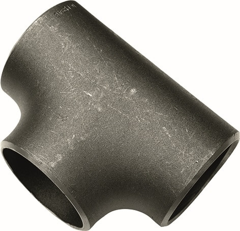 15MM BLACK BUTTWELD TEE