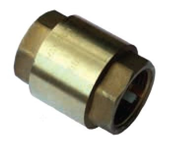 40MM (1.1/2) BRASS YORK SPRING CHECK VALVE POLYMER INTERNAL