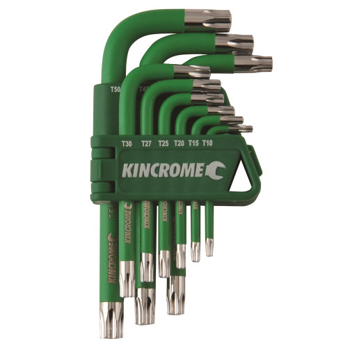 9PCE TORX SHORT SERIES HEX KEY SET