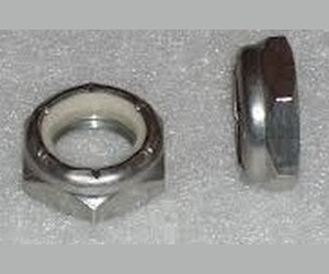 2\" UNF Z/P HALF (THIN) NYLOC NUT