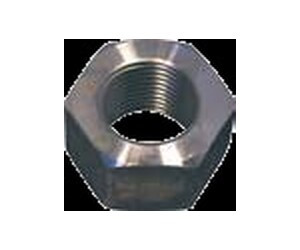 1.1/4 UNC BLK HEX LOCK (JAM) NUT