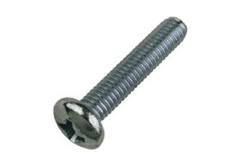 M6X20MM M/S Z/P PAN POZI METAL THREAD