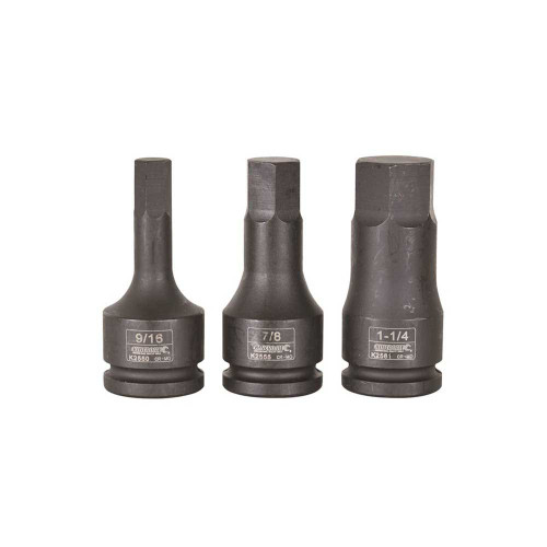 HEX IMPACT 3/4\" DVE 1-1/8X100MM