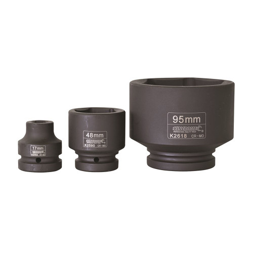 IMPACT SOCKET 1\" DVE 32MM
