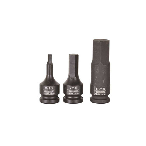 HEX IMPACT 1/2\" DVE 3/4 X 75MM