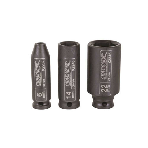 IMPACT SOCKET DEEP 3/8\" DVE 8MM