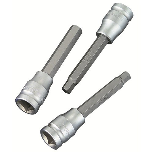 SOCKET HEX BIT 6MM METRIC 1/2\" DVE