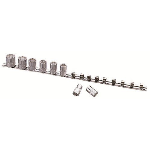 SOCKET RAIL CLIP 1/4" DVE