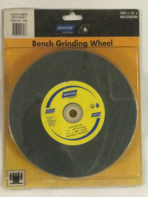 200X25XMULTI GREEN SILICONE 39C 80J GRINDING WHEEL